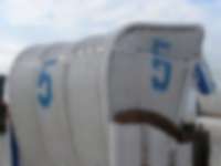 Strandkorb an der Ostsee