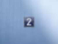 Hausnummer in Hamburg