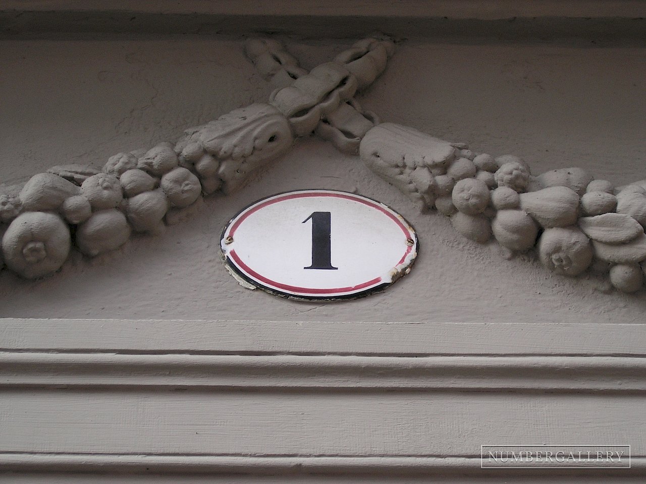 Hausnummer in Konstanz